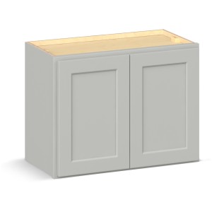 RELIABILT Parkstone II Wall Cabinet, Light Gray, 24" W, 2 Doors, Fully Assembled - 641336 | Lowe's Pro Supply